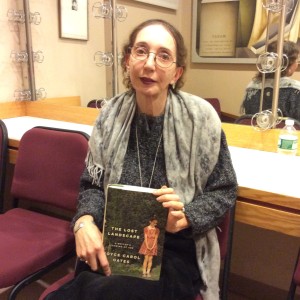 Photo by Christina Cardona Joyce Carol Oates visited the Evening Readings series on Nov. 10 to discuss her latest memoir.