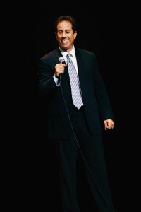 QC Alum and Comedian Jerry Seinfeld launched his 'Five Boroughs Tour' at Colden Auditorium on Oct. 18 in front of a packed house. Photo Courtney Teri LePlante