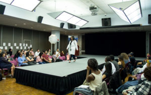 Photo by Jonathan Baron The Center for Ethnic, Racial and Religious Understanding’s Social Identity Fashion Show took place on April 13 where models broke stereotypes and false assumptions through fashion.